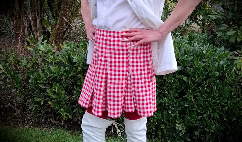 Einen Faltenrock nähen sew a skirt