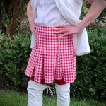 Einen Faltenrock nähen